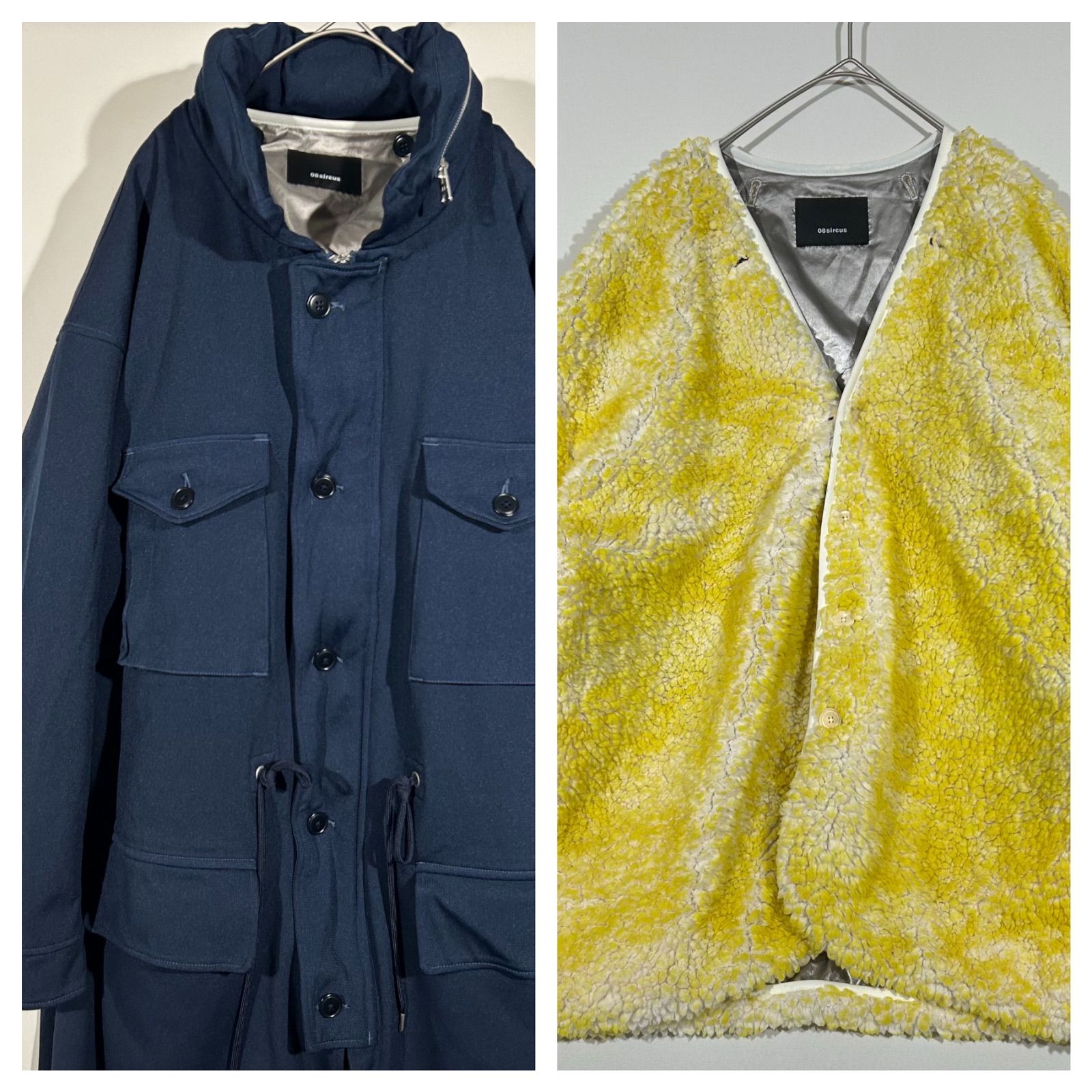 廃盤品】 ゼロエイトサーカス 08sircus オーバーサイズコート ペイン