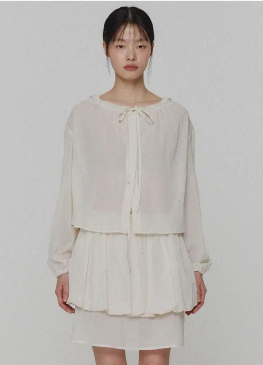amomento アモーメント バルーン白スカート
