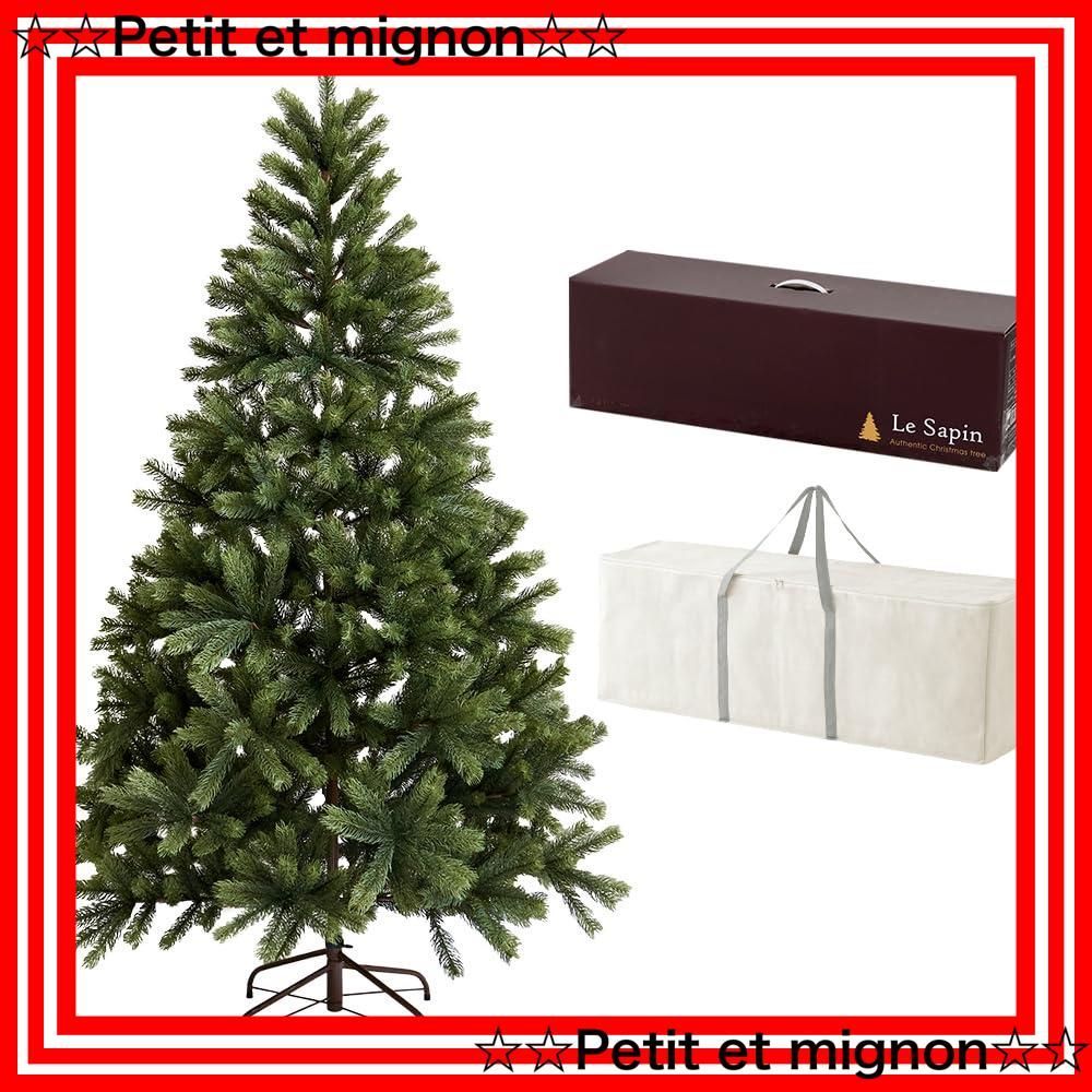 もみの木 組立簡単 ヌードツリー 北欧 収納 き おしゃれ 葉が落ちにくい 180 cm 収納袋L ツリー