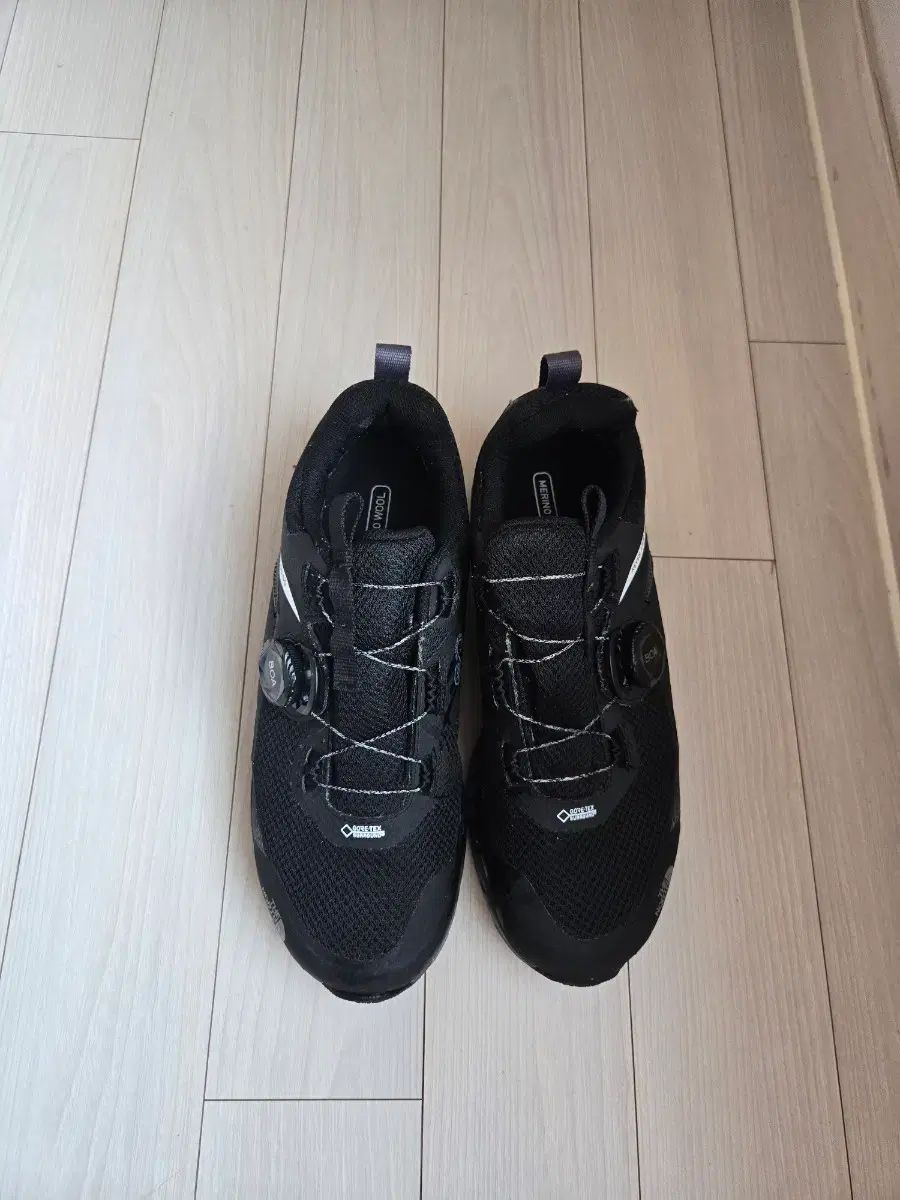 黒色 GORE TEX 登山靴 BOA SYSTEM 250