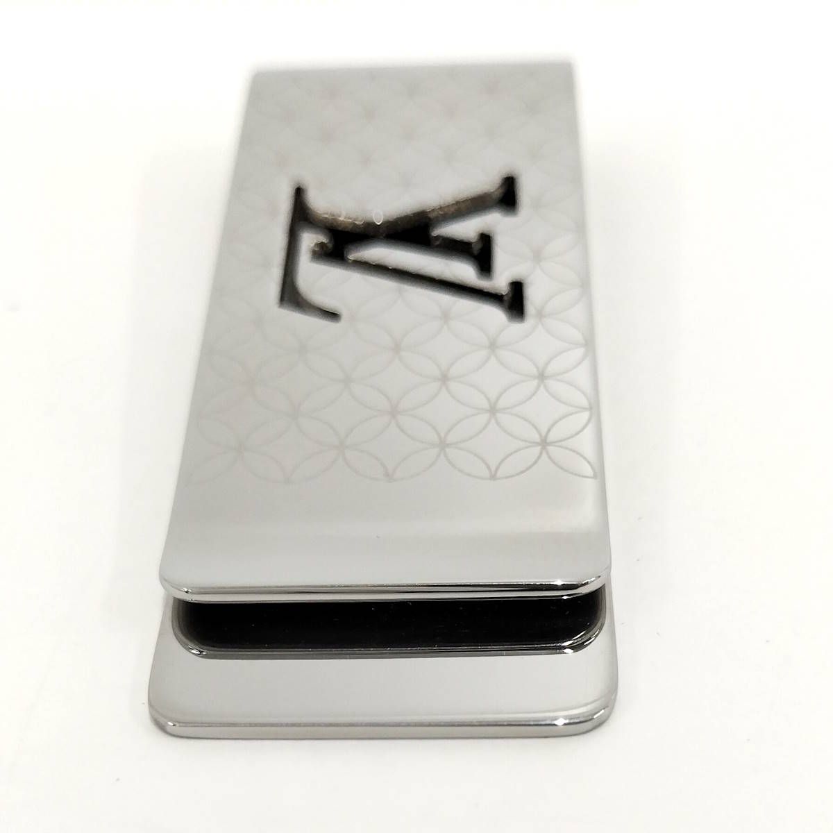 LOUIS VUITTON マネークリップ ビルクリップ シャンゼリゼ シルバー