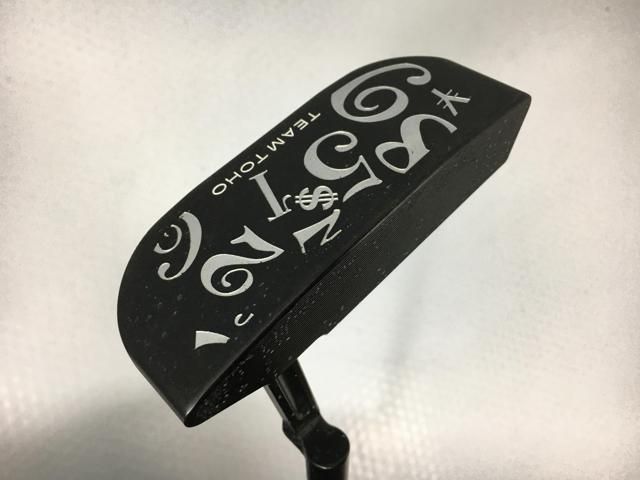 ゴルフクラブ TEAM TOHO フランク三浦 コラボ スピンコントロール マレット パター オリジナルスチール パター