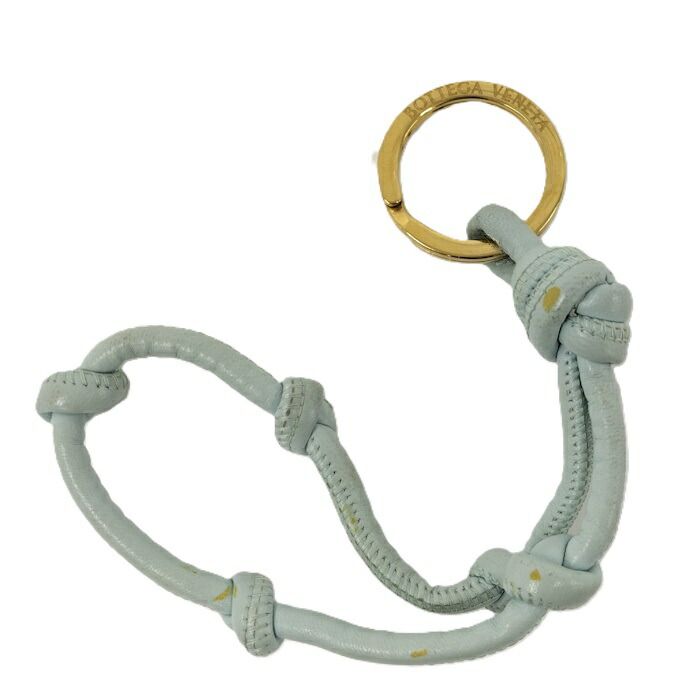 BOTTEGABENETA キーリング ストラップ メッキ ゴ ルド