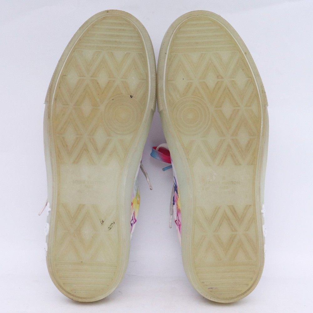 26.5cm LOUIS VUITTON LVオリライン レインボーモノグラム ローカット