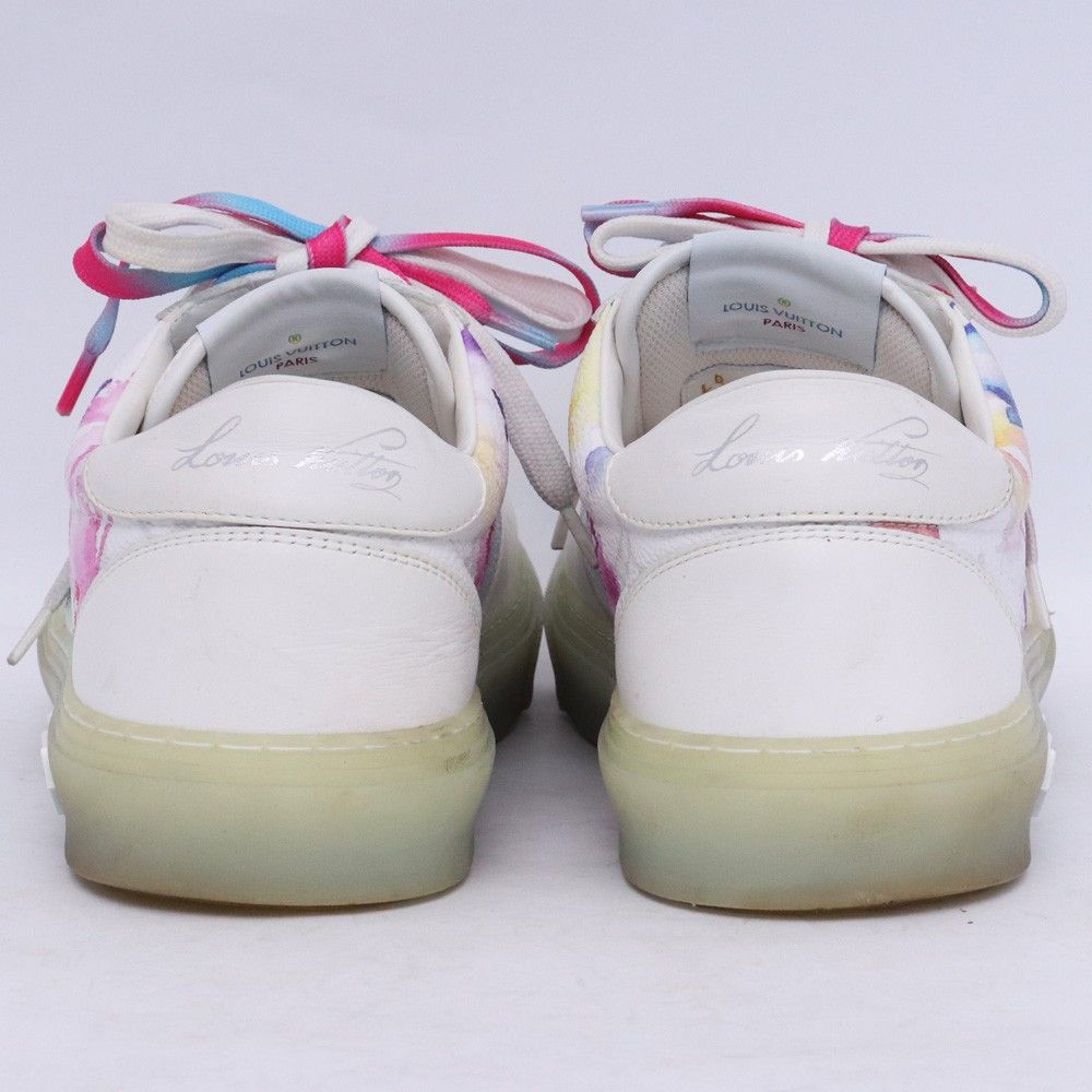 26.5cm LOUIS VUITTON LVオリライン レインボーモノグラム ローカット