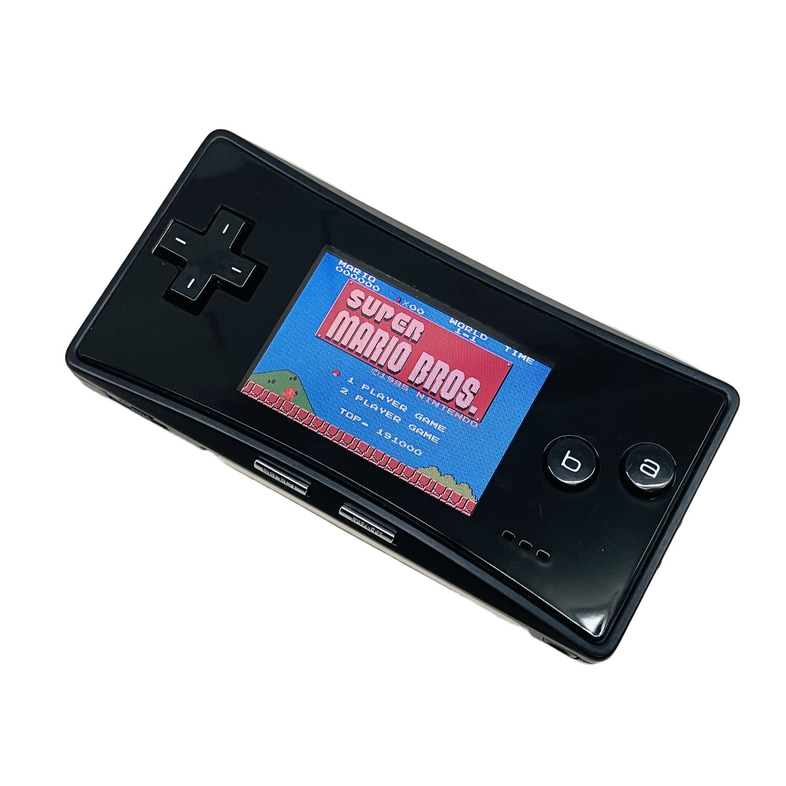 Nintendo ゲームボーイ ミクロ ブラック スーパーマリオブラザーズ