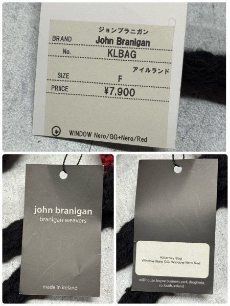 レディース 新品 8690円 John Branigan トートバッグ ジョンブラニガン 