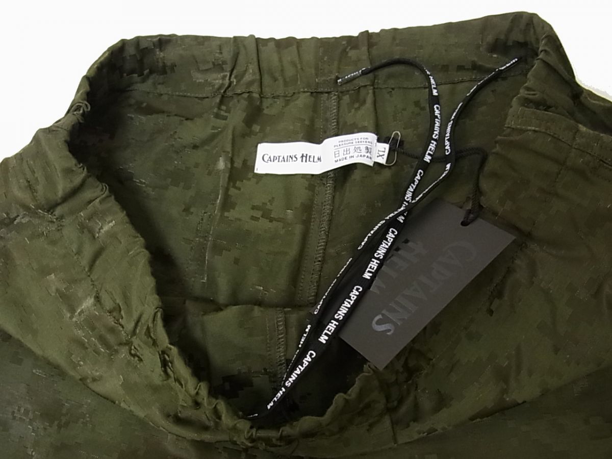 新品 定価26,400円◇CAPTAINS HELM DIGITAL CAMO RELAX PANTS 24SS