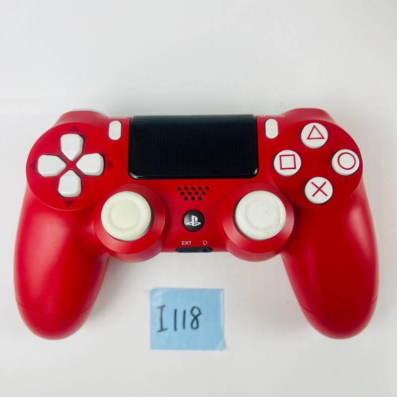 ◇I118【限定デザイン】SONY DUALSHOCK4 スパイダーマンエディション