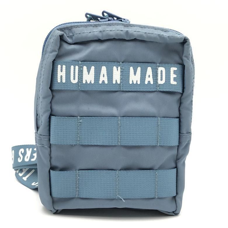 美品　Human Made Military Pouch #2　ブルー 中古】HUMAN MADE MILITARY POUCH ＃2 ショルダーバッグ ブルー