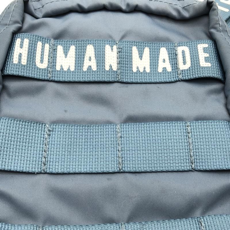 美品　Human Made Military Pouch #2　ブルー 中古】HUMAN MADE MILITARY POUCH ＃2 ショルダーバッグ ブルー