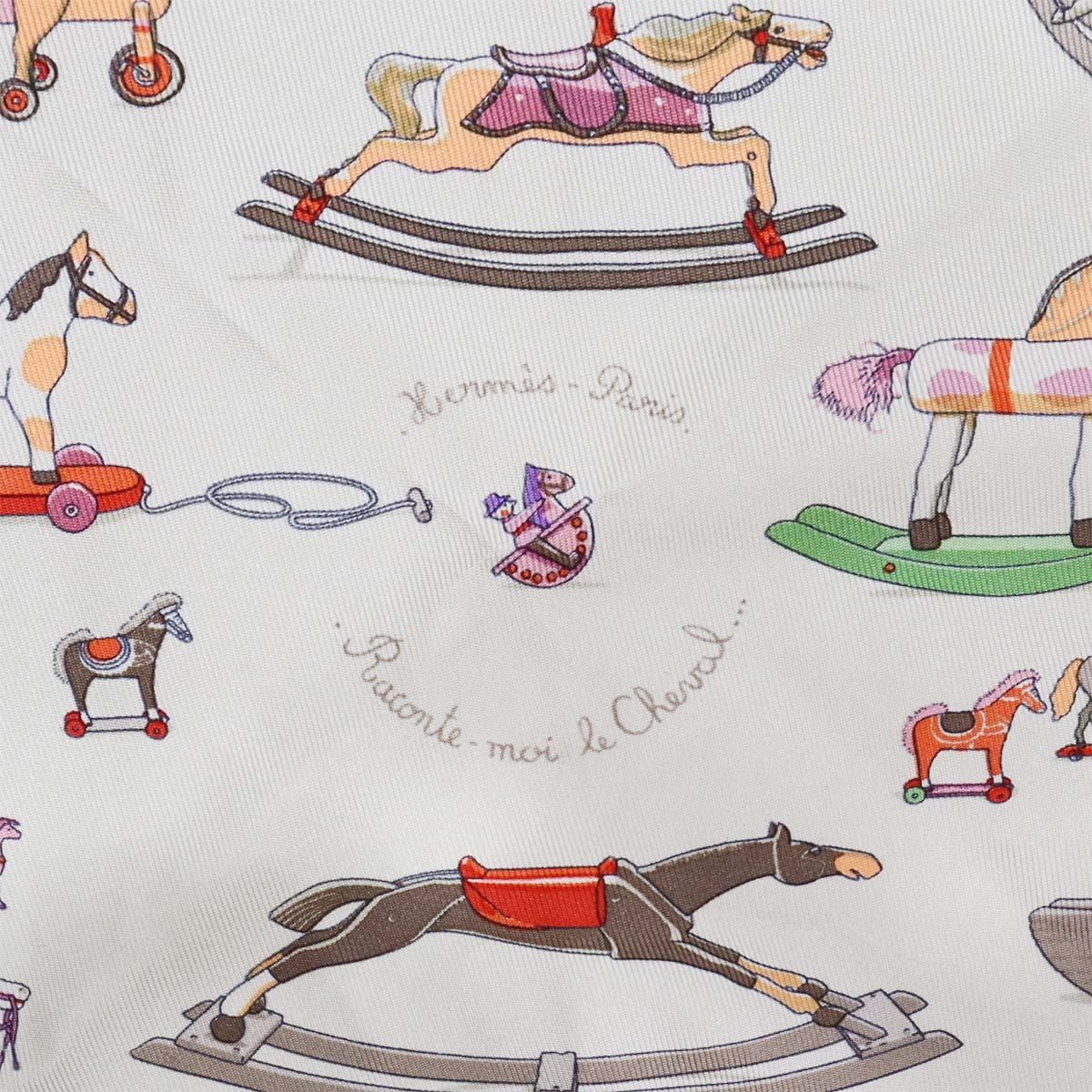 HERMES エルメス スカーフ プチカレ カレ40 Raconte moi le cheval お