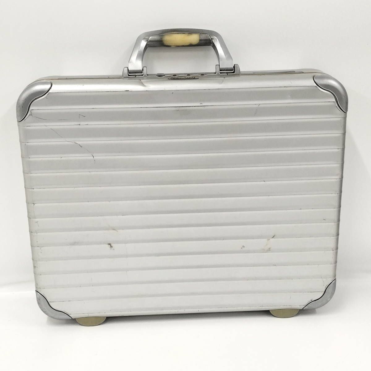 RIMOWA アタッシュケース トパーズ アルミ シルバー 12L - メルカリ