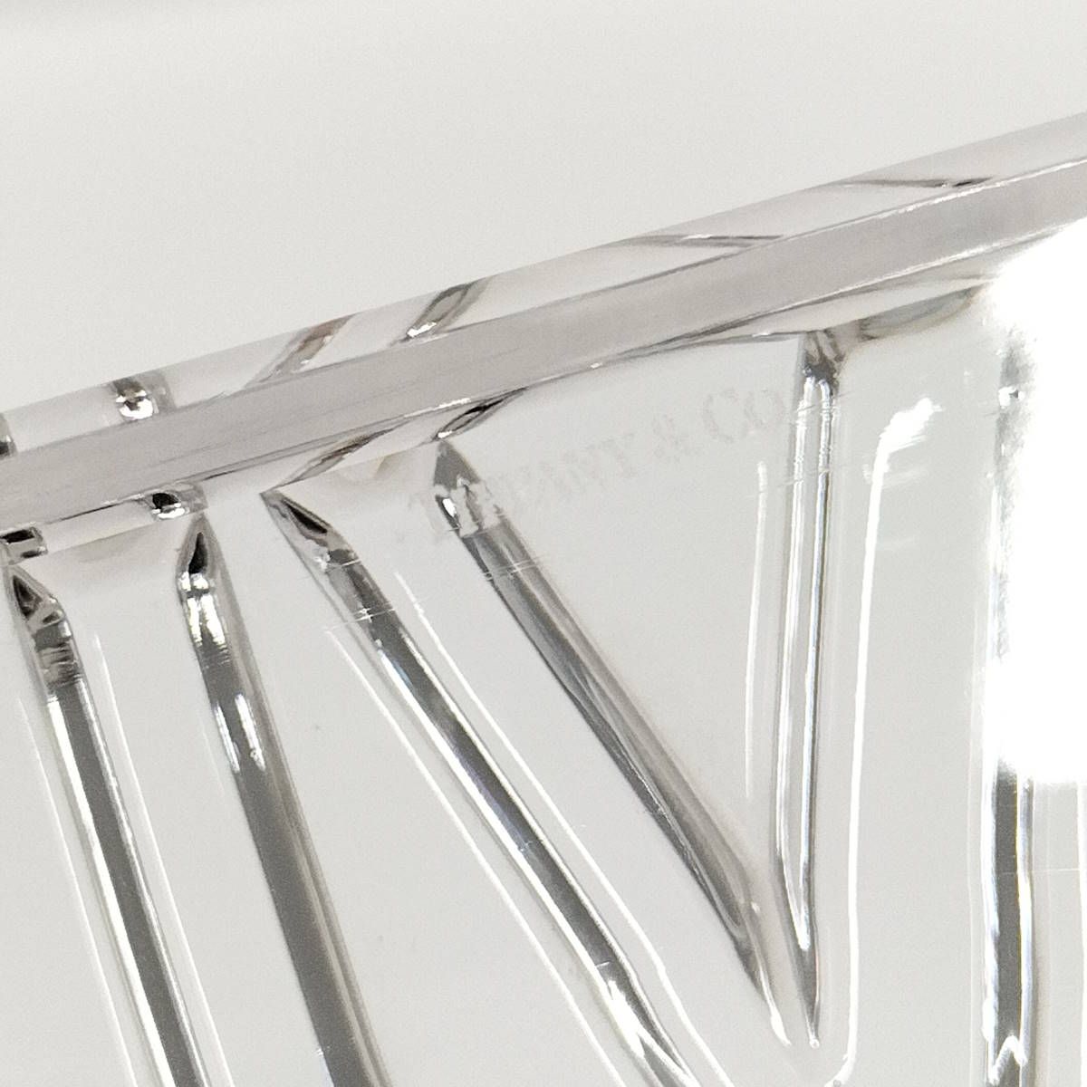  Tiffany＆Co アッシュトレイ 灰皿 クリスタル クリア その他 小物