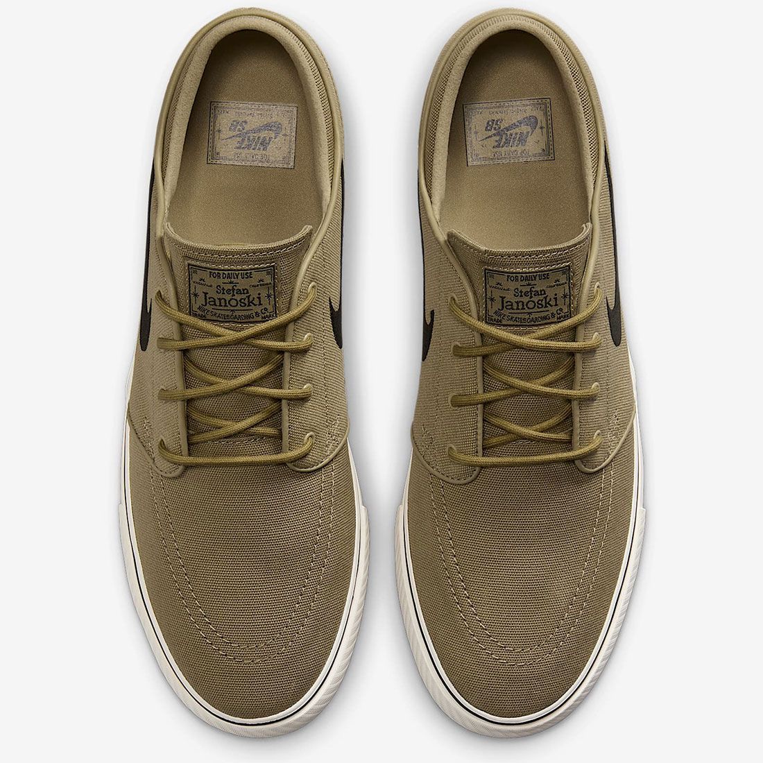 [ナイキ] SB ズーム ジャノスキー OG+ キャンバス [SB ZOOM JANOSKI OG+ CNVS] ニュートラルオリーブ/ニュートラルオリーブ/セイル/セコイア HQ1655-201 ナイキ] SB ズーム ジャノスキー OG+ キャンバス [SB ZOOM JANOSKI OG+