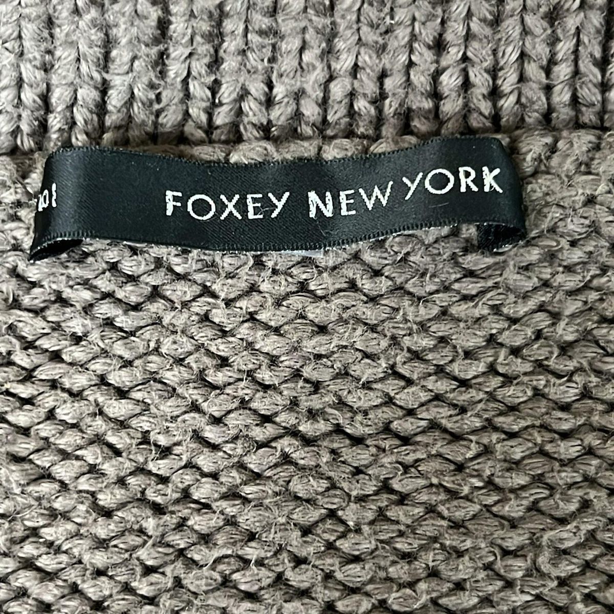 FOXEY NEW YORK(フォクシーニューヨーク) カーディガン サイズ40 M