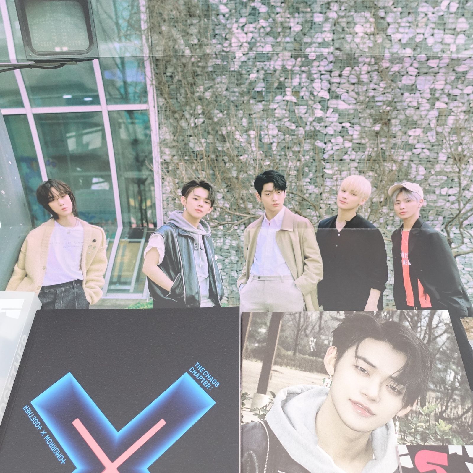 TXT ヨンジュン The Chaos Chapter: FREEZE YOU ver. QR無し CD トレカ