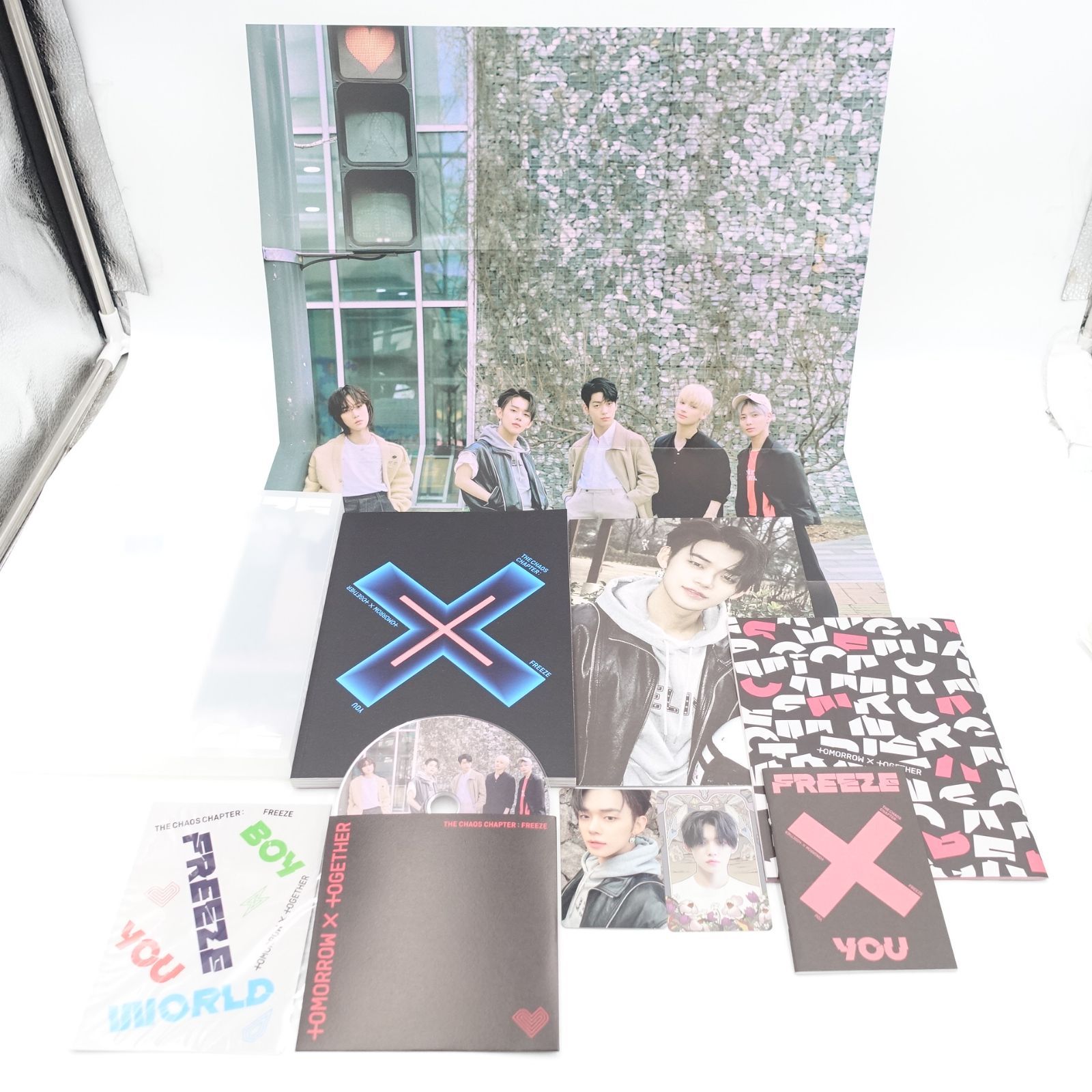 TXT ヨンジュン The Chaos Chapter: FREEZE YOU ver. QR無し CD トレカ