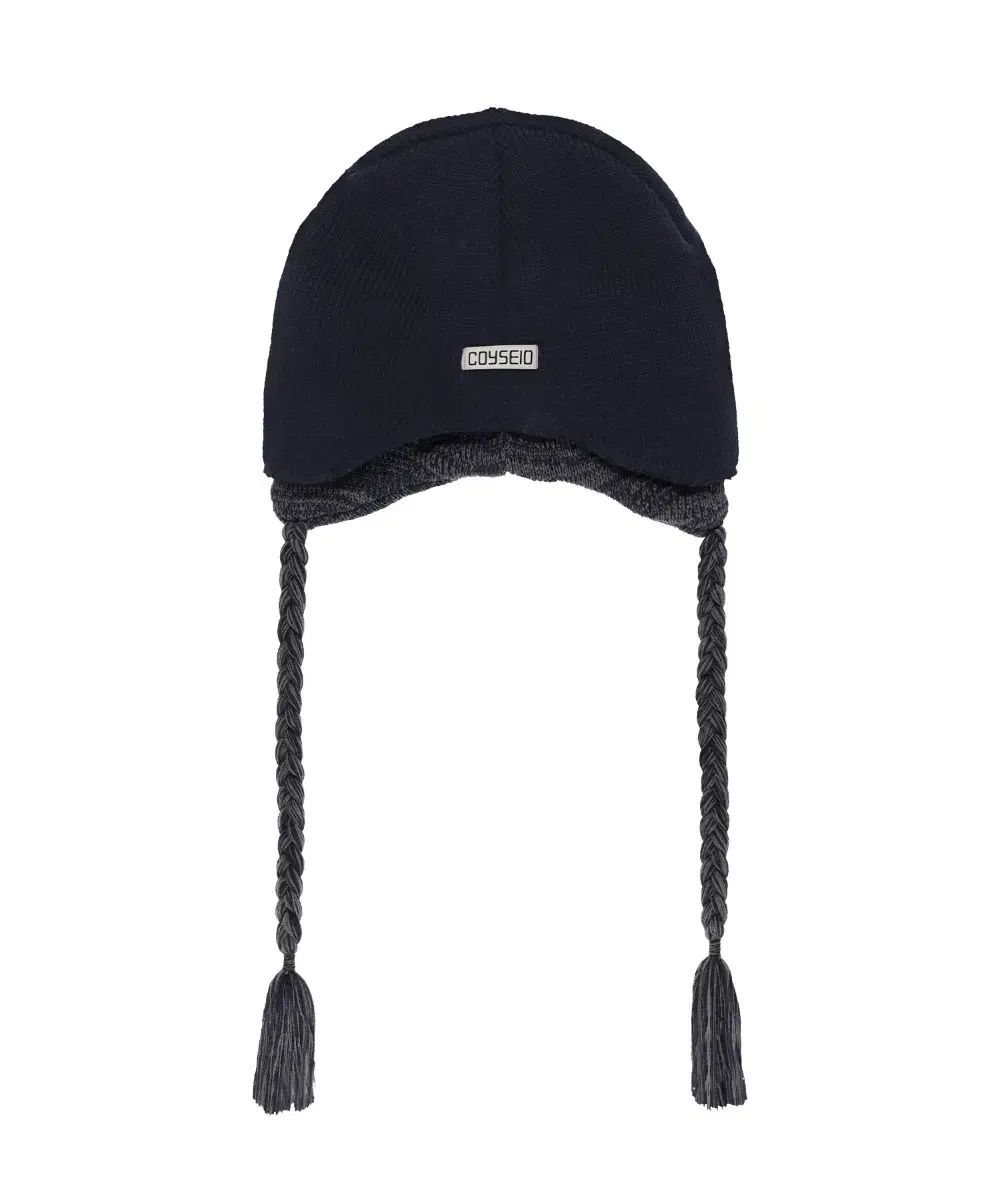 ISSEY MIYAKE ダブル トラッパー ビーニー ネイビー