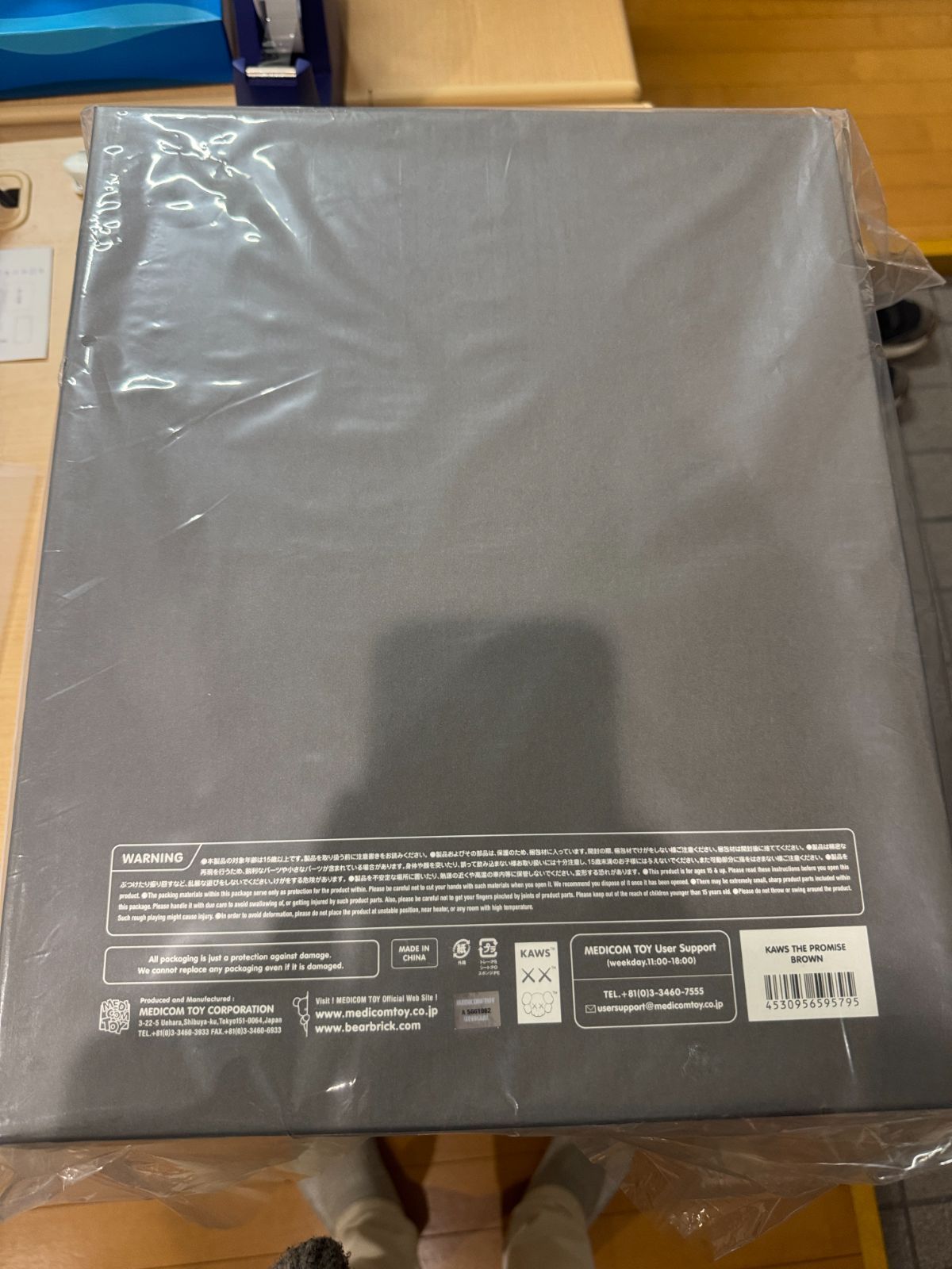  KAWS × MEDICOM TOY THE PROMISES ブラウン その他 キャラクター玩具