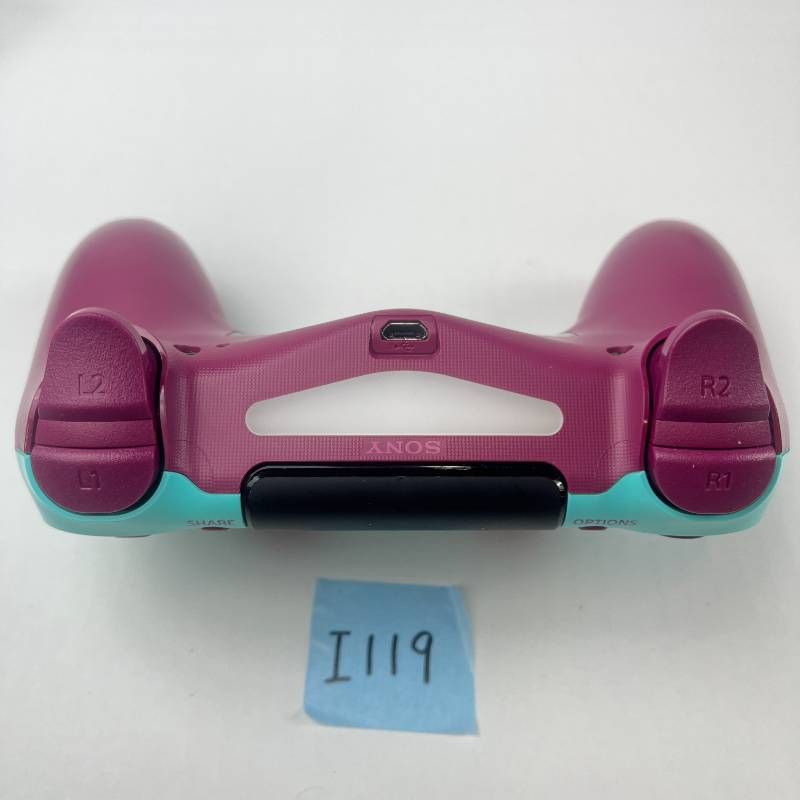 ◇I119【限定カラー】SONY DUALSHOCK4 ベリーブルー USBコード付き