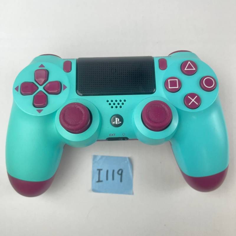 ◇I119【限定カラー】SONY DUALSHOCK4 ベリーブルー USBコード付き