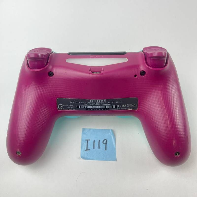 ◇I119【限定カラー】SONY DUALSHOCK4 ベリーブルー USBコード付き