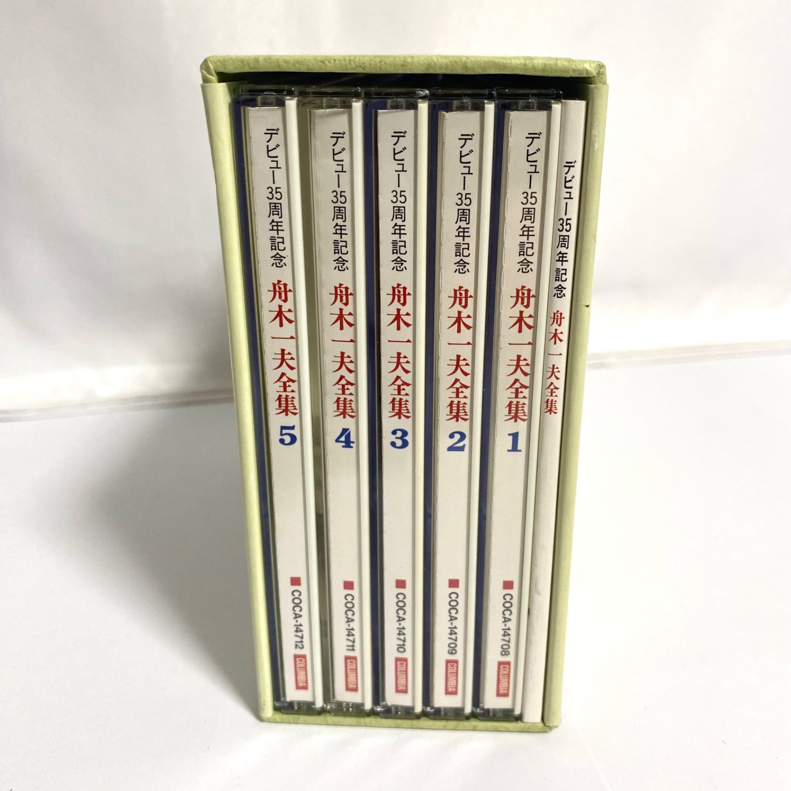 舟木一夫 全集 デビュー35周年記念 CD 5枚組