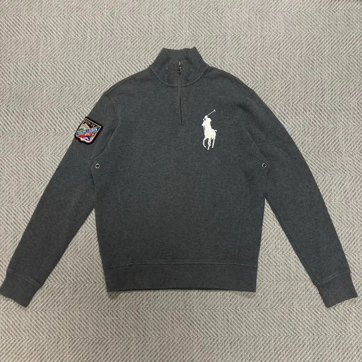 S)ポロ ビックポニー ハーフジップアップ 購入 スウェット POLO RALPH