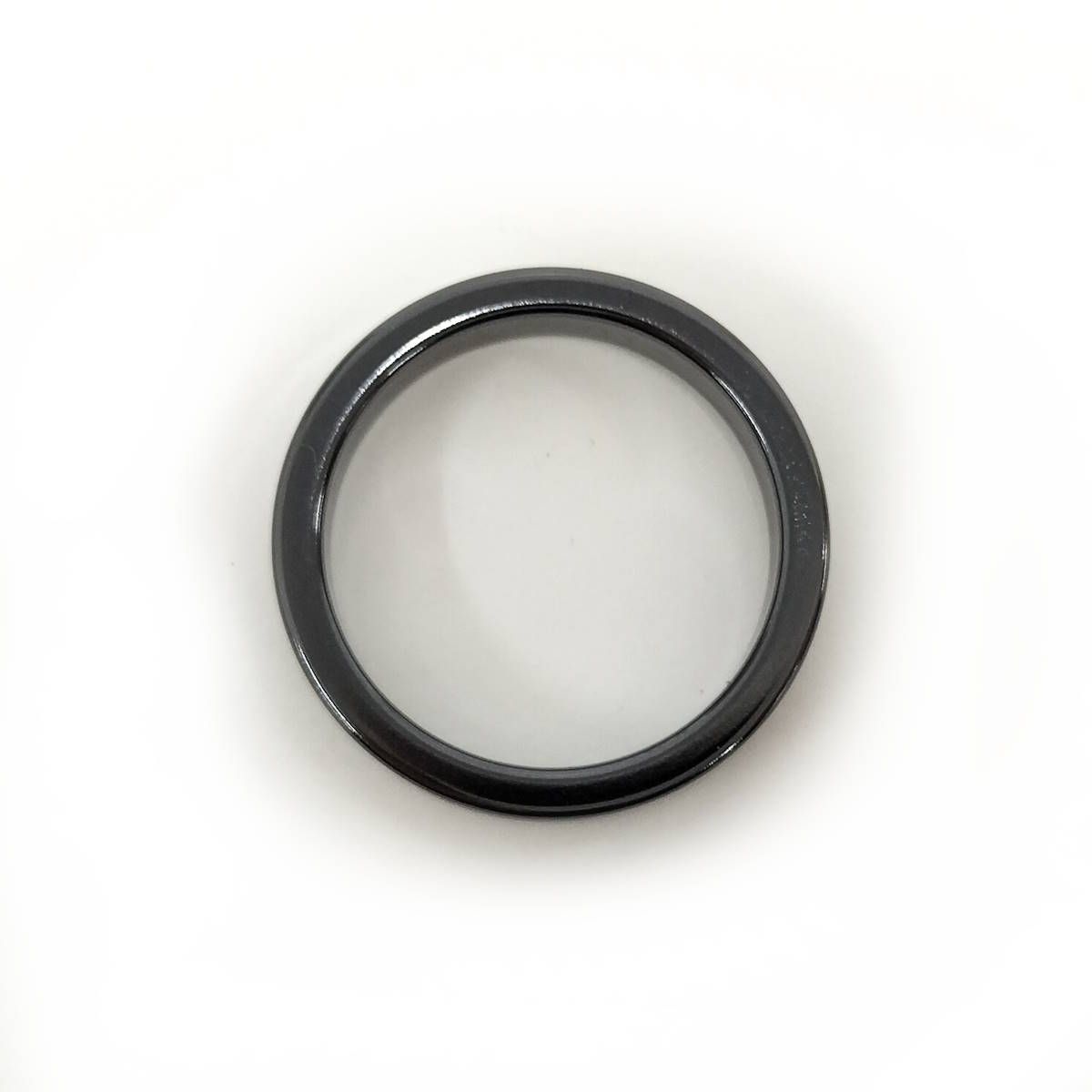 TIFFANY&Co. ナローリング 指輪 チタン ブラック サイズ14号 - メルカリ