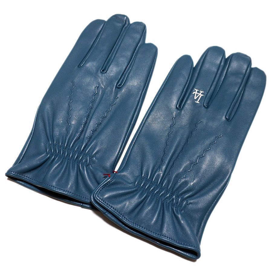 INFIELDER DESIGN MLB LOS ANGELES DODGERS LEATHER GLOVE BLUE|BROWN インフィールダーデザイン 通販 手袋 グローブ レザー 羊革 LA ロサンゼルス ドジャース ロゴ メジャーリーグ