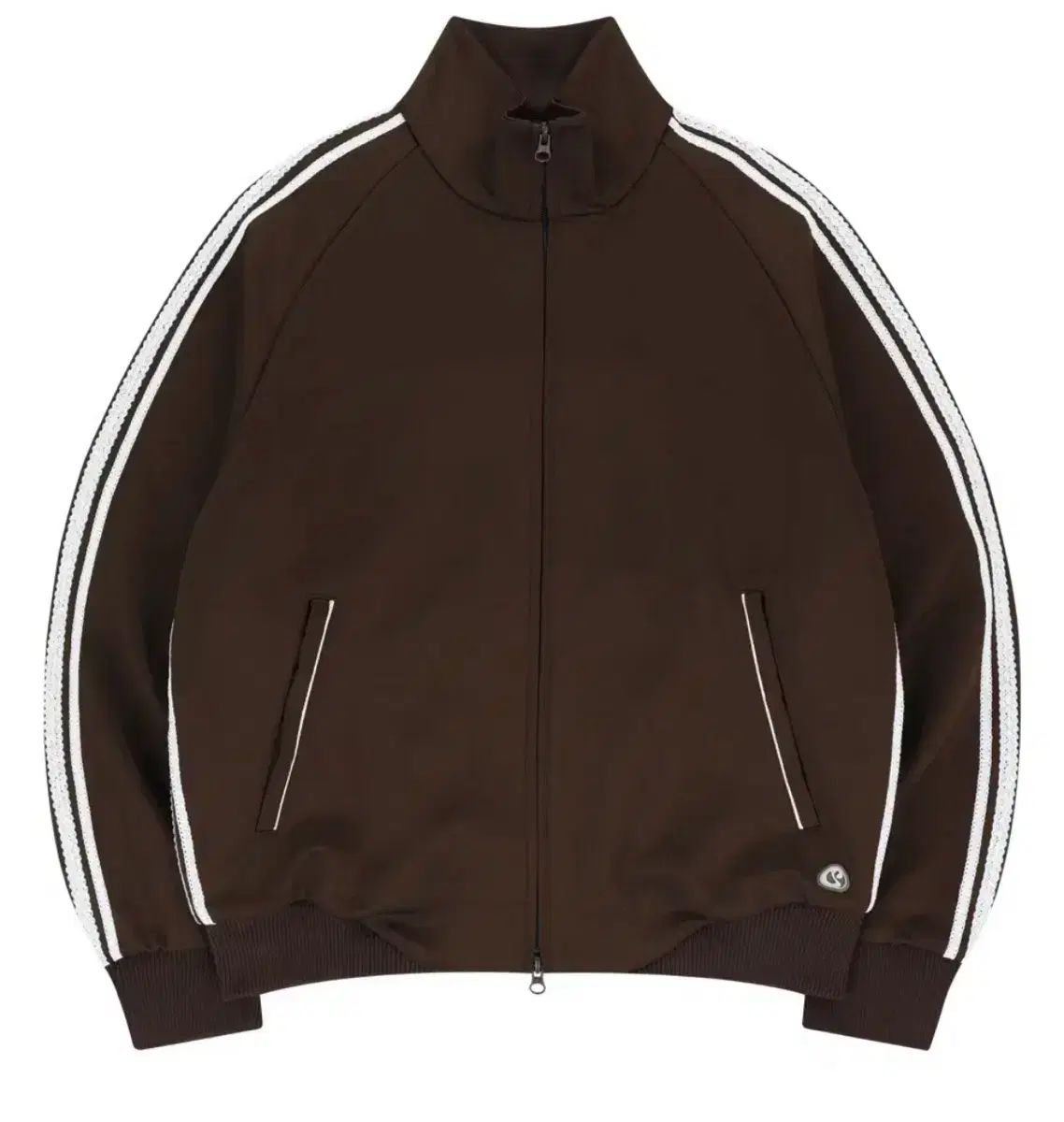 ISSEY MIYAKE イッセイミヤケ ブラウン レース トラック ジャージ 2