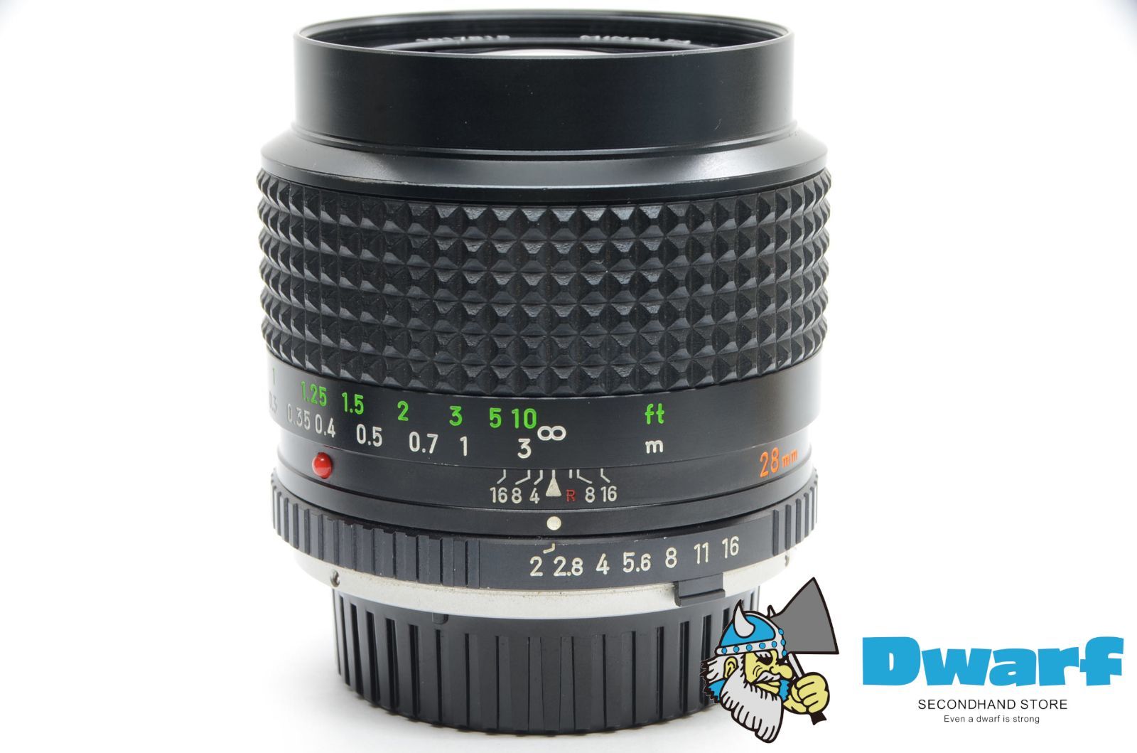 ミノルタ MINOLTA MC W ROKKOR 28 mm F 2 マニュアルフォーカスレンズ