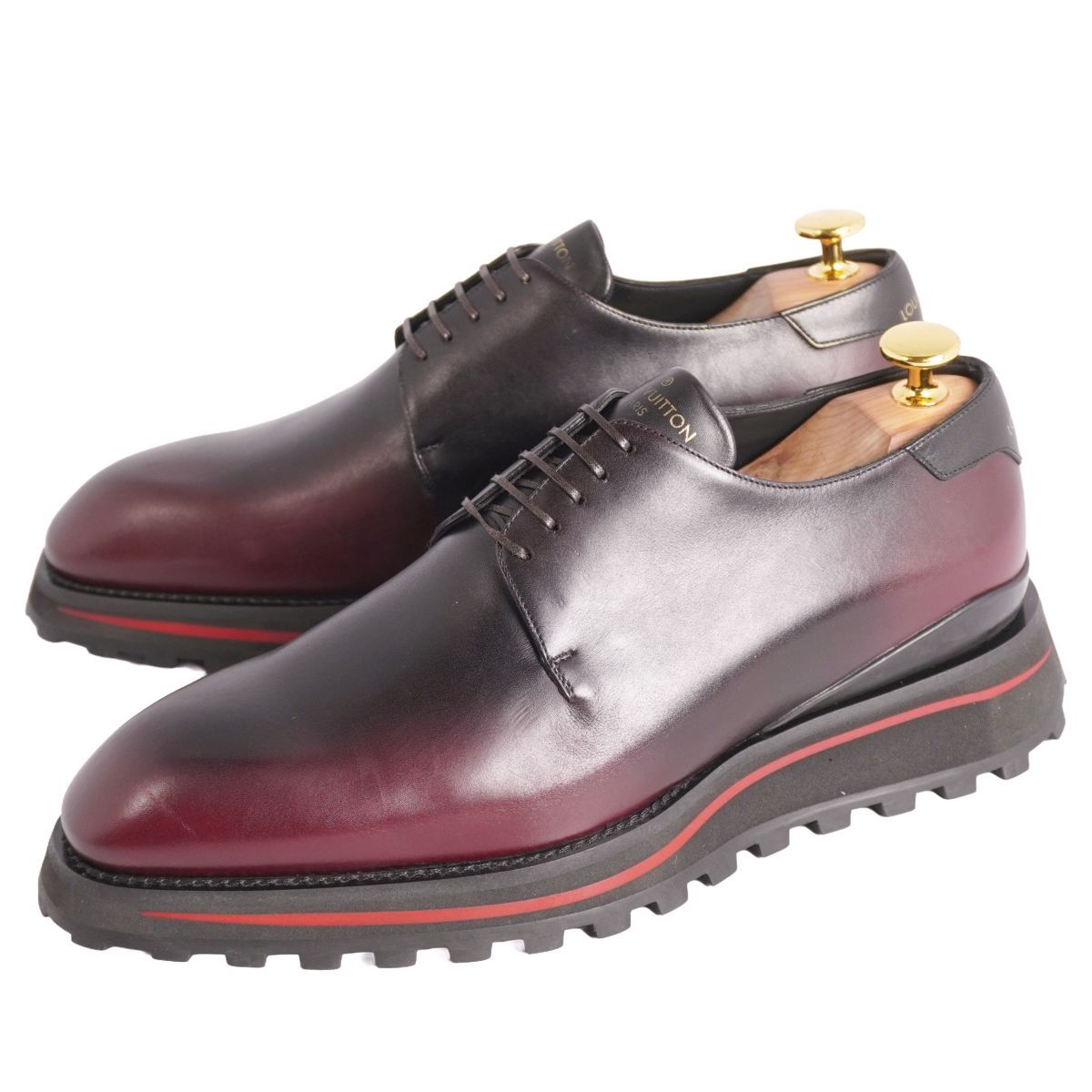 LOUIS VUITTON - 美品 ルイヴィトン LOUIS VUITTON レザーシューズ