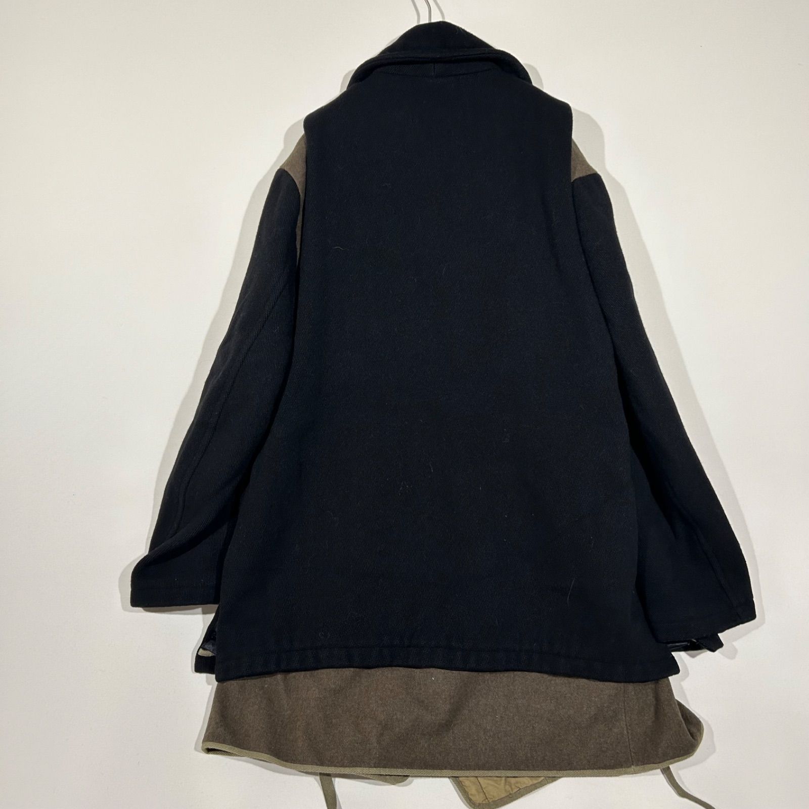 希少】 ミハラヤスヒロ Miharayasuhiro Pコート ミリタリーコート