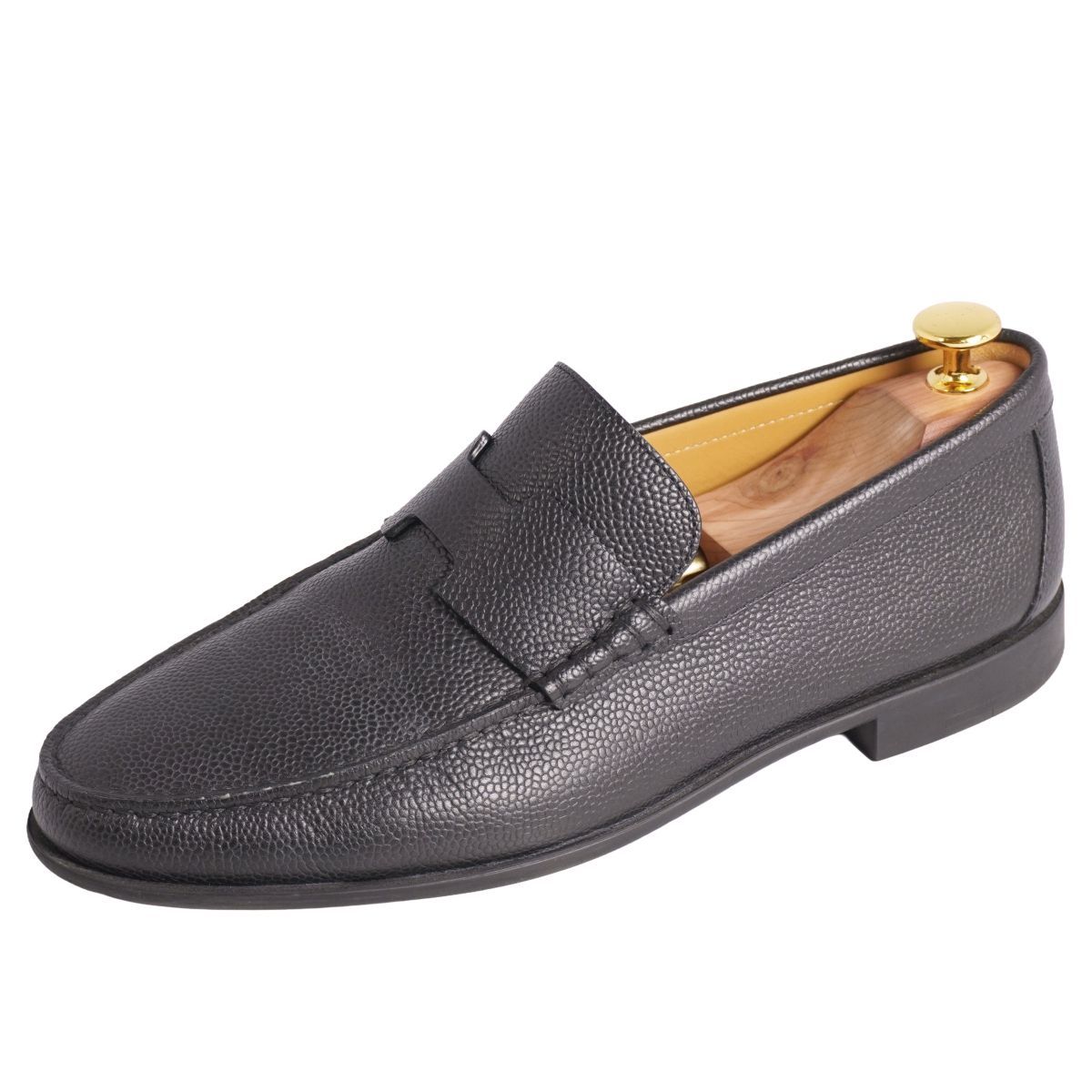 美品 エルメス HERMES ローファー 2023 ケネディ モカシン Hロゴ