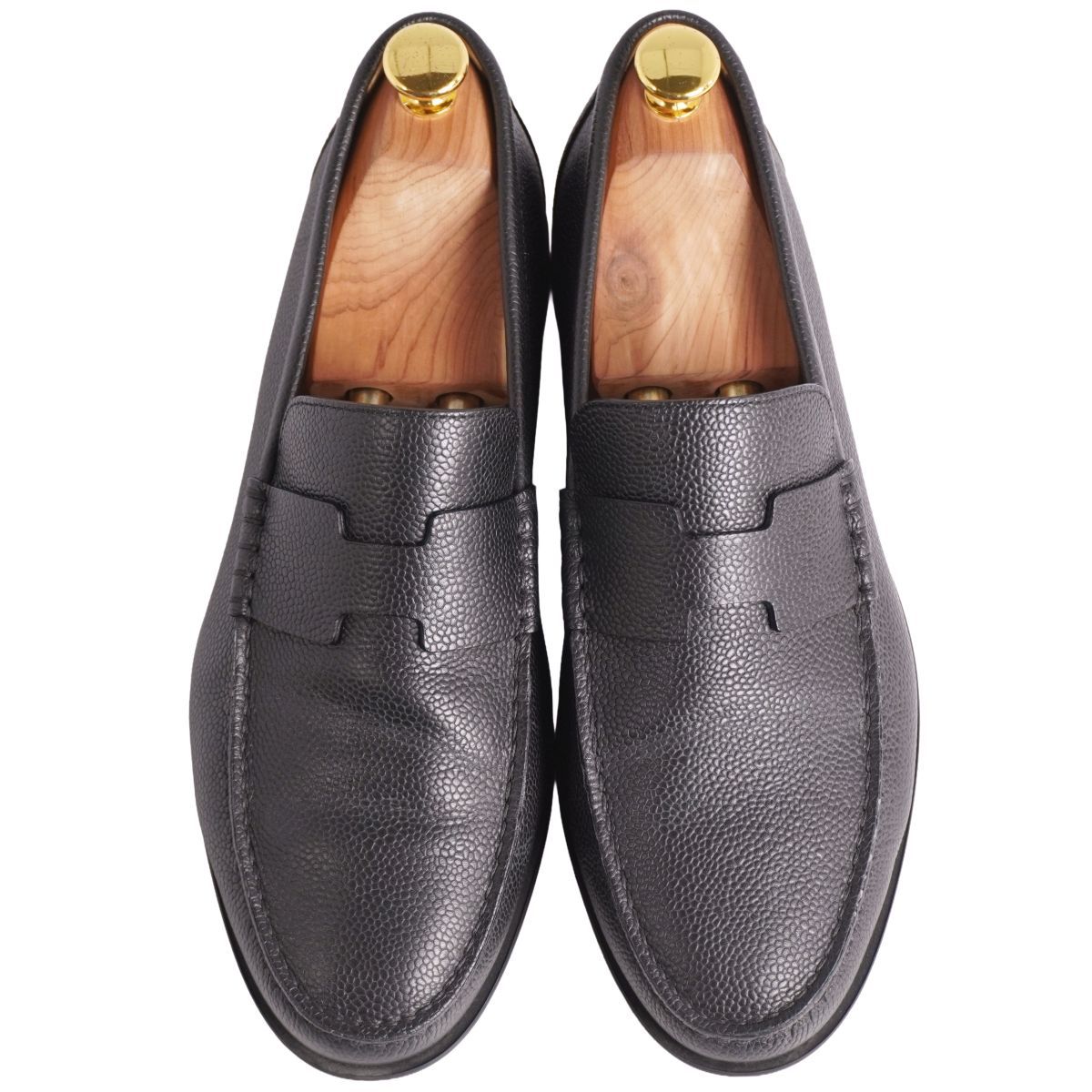 美品 エルメス HERMES ローファー 2023 ケネディ モカシン Hロゴ