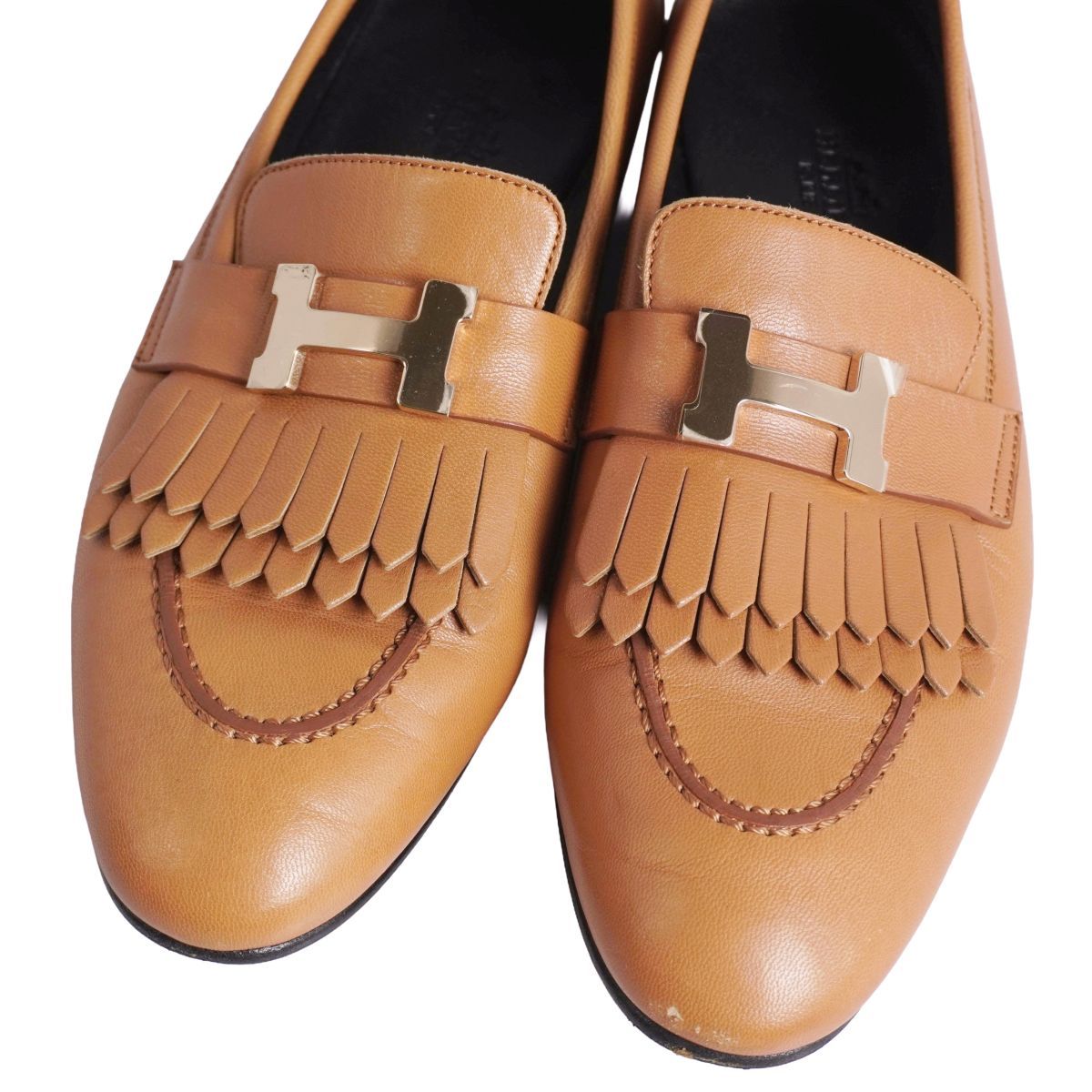 エルメス HERMES ローファー 2023 モカシン ロワイヤル コンスタンス