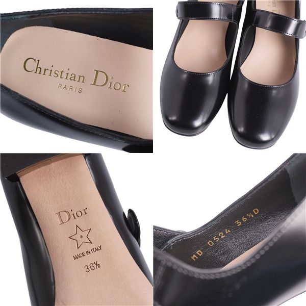 未使用 クリスチャンディオール Christian Dior パンプス メリージ