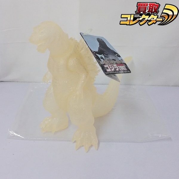 mC 023 b バンダイ ムービーモンスターシリーズ ゴジラ2002 2002年新春 版 クリアバージョン ゴジラ モスラ メカゴジラ 東京SOS ソフビ 本体全高 約22 cm L