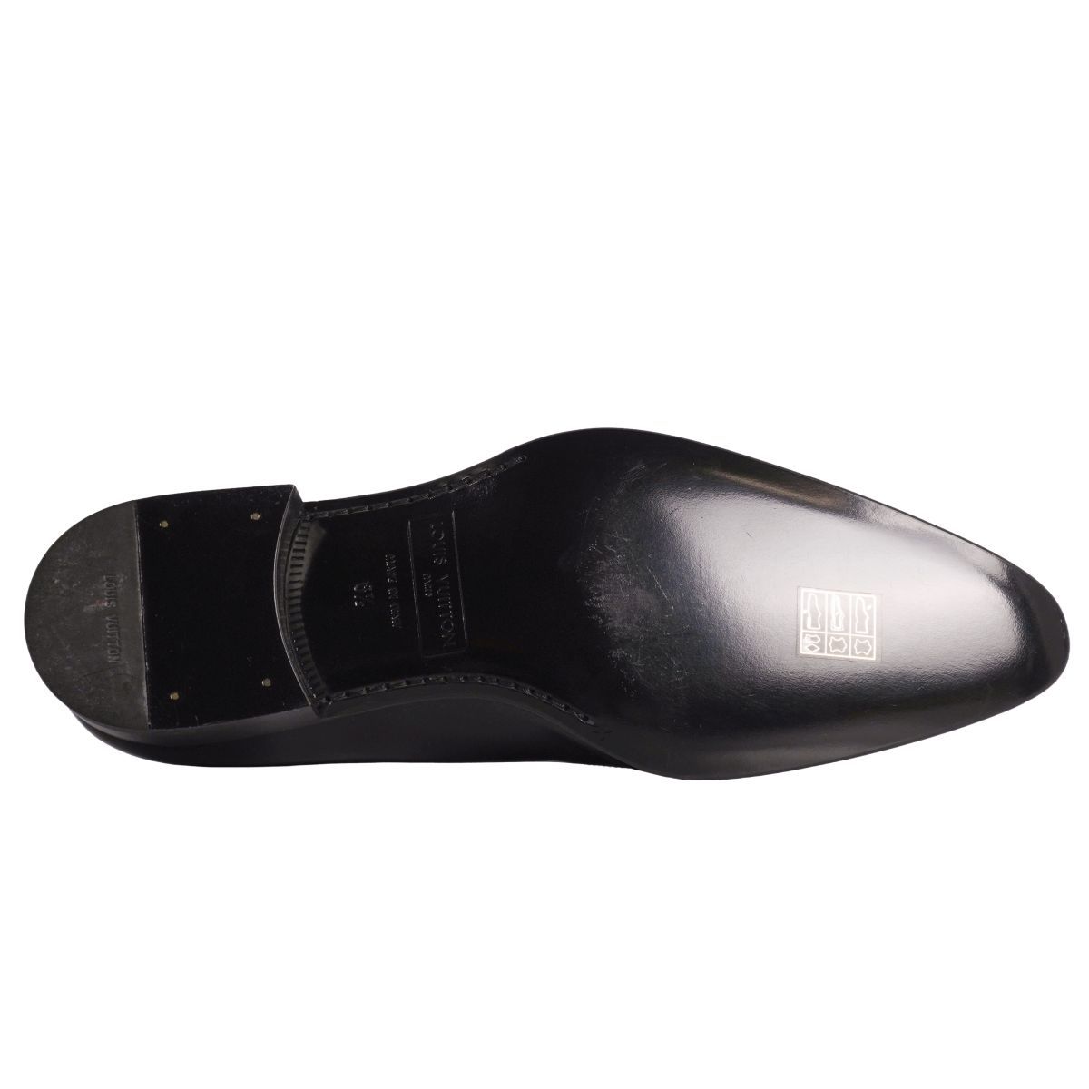 未使用 ルイヴィトン LOUIS VUITTON レザーシューズ ダービーシュー