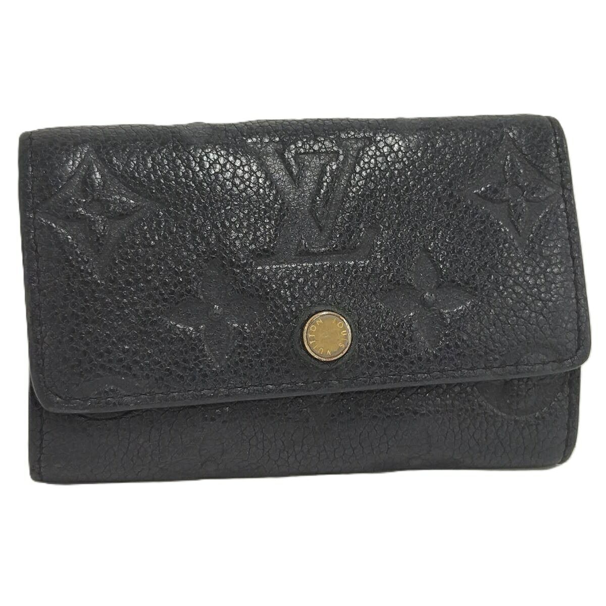 LOUIS VUITTON ミュルティク6 キーケース モノグラム アンプラント ノワール M 64421