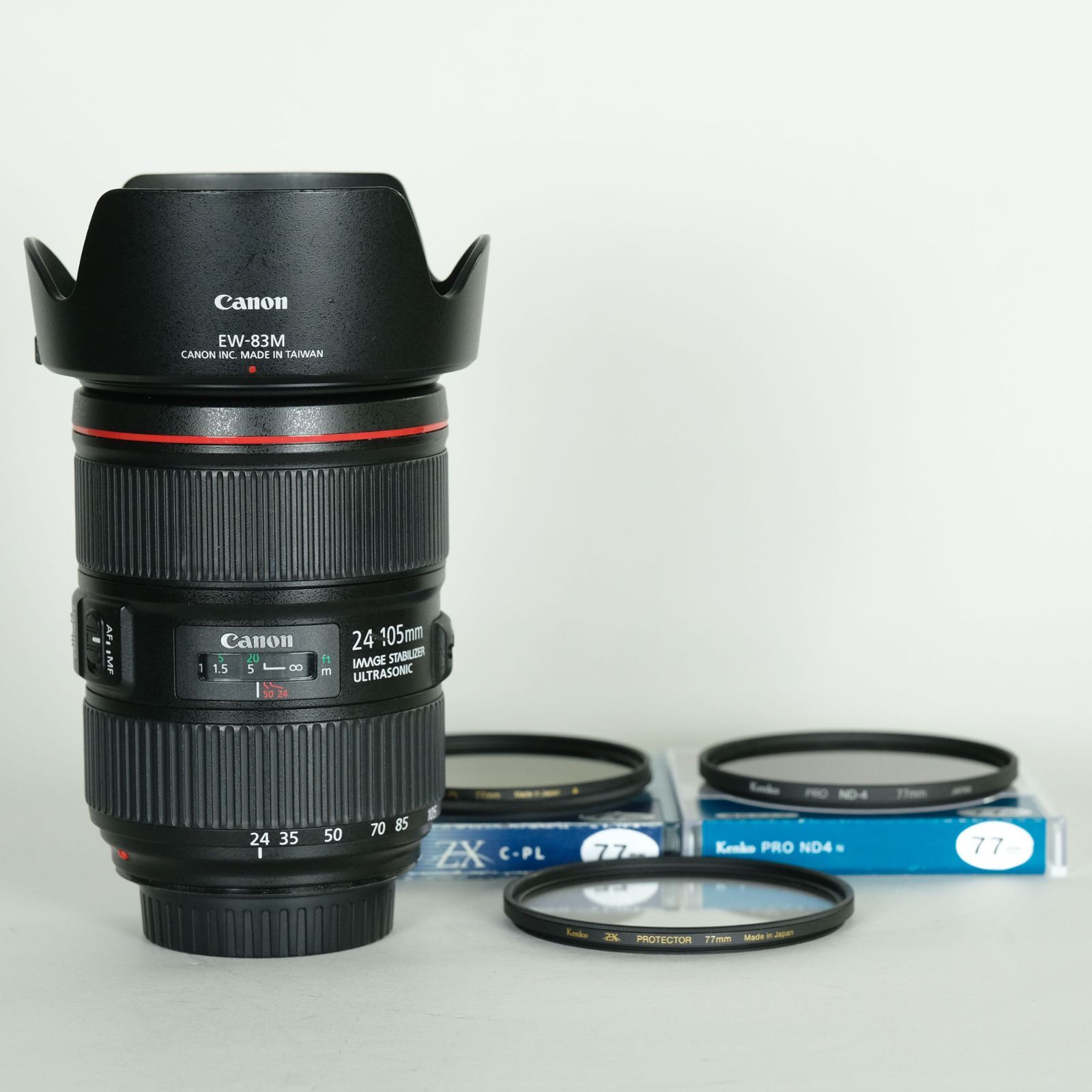 良品 | 高級フィルター3種付] Canon EF24-105mm F4L IS II USM | Canon