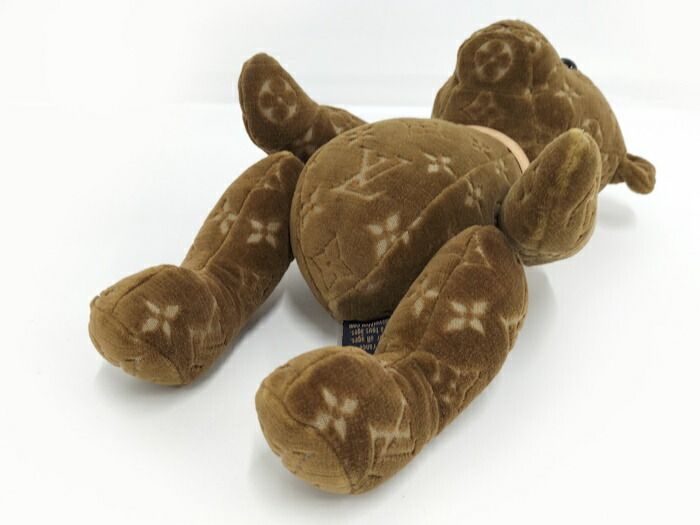  LOUIS VUITTON ドゥドゥ テディベア ドール モノグラム ブラウン GI 0791 その他 小物