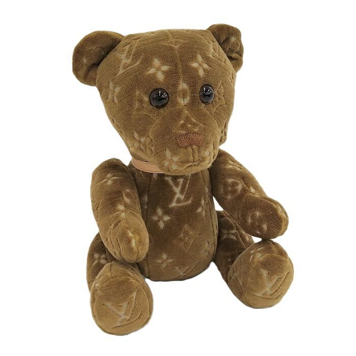 LOUIS VUITTON ドゥドゥ テディベア ドール モノグラム ブラウン GI 0791