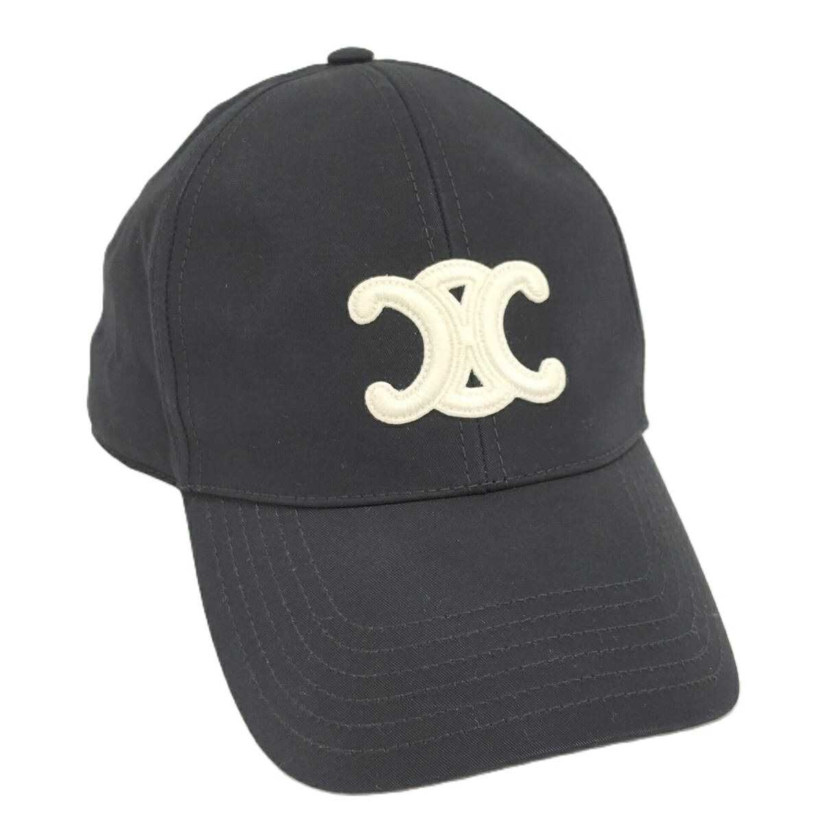 CELINE キャップ ベースボールキャップ トリオンフ コットン100