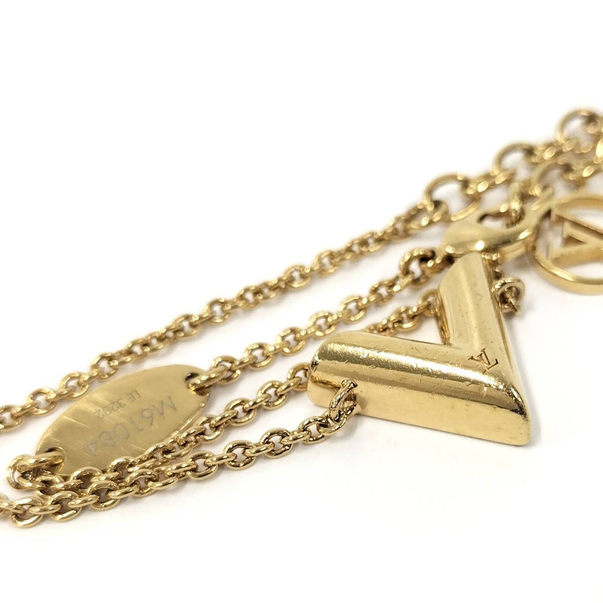 LOUIS VUITTON ブラスレ エセンシャルV ブレスレット メタル GP