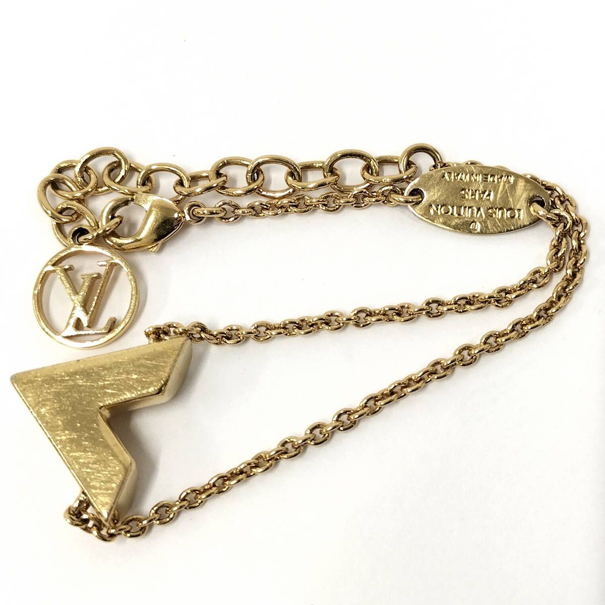 LOUIS VUITTON ブラスレ エセンシャルV ブレスレット メタル GP