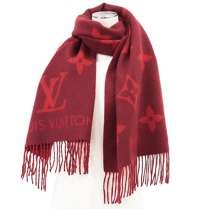 極美品】LOUIS VUITTON ルイ・ヴィトン マフラー エシャルプ