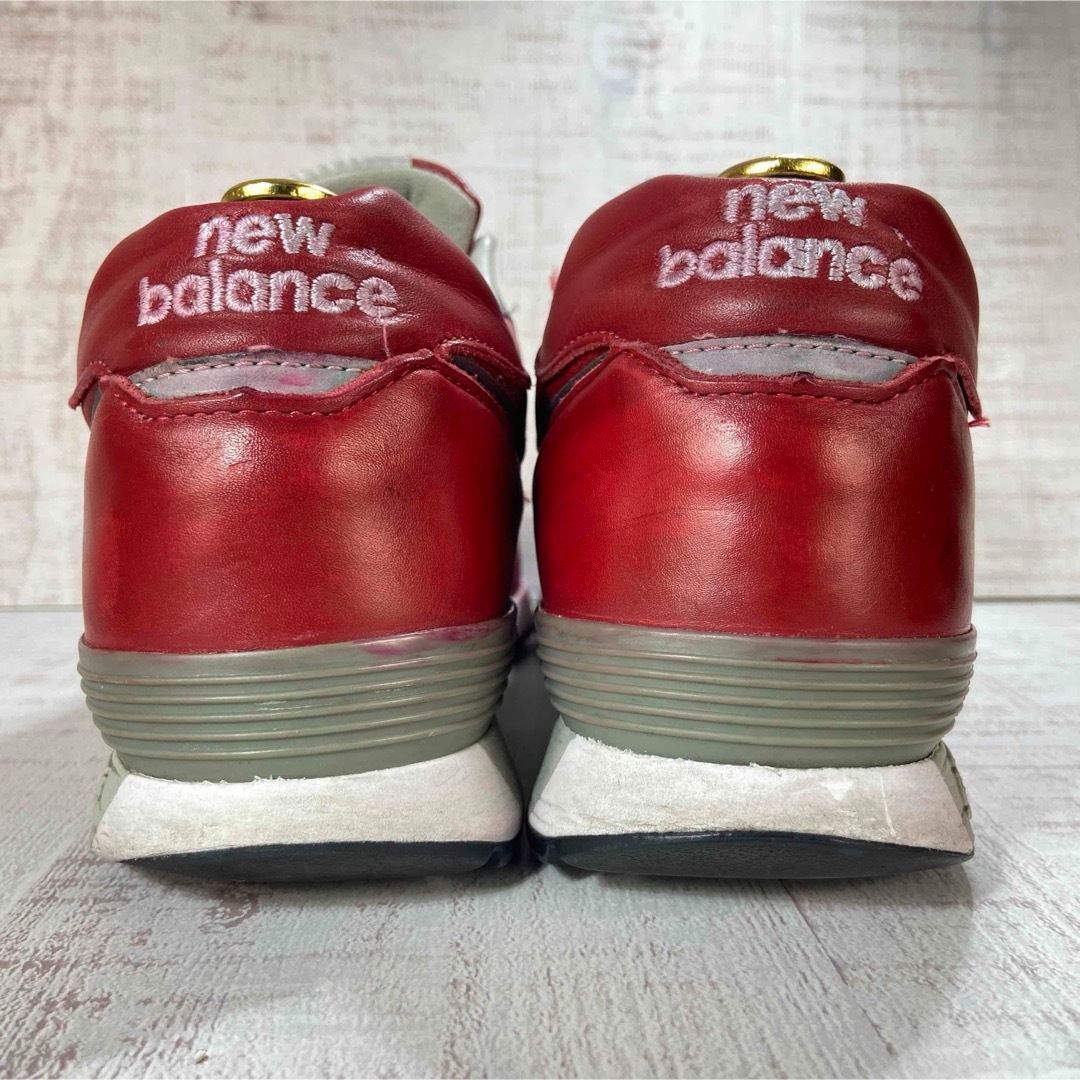 new balance ニューバランス M576 RED レザースニーカー イングランド